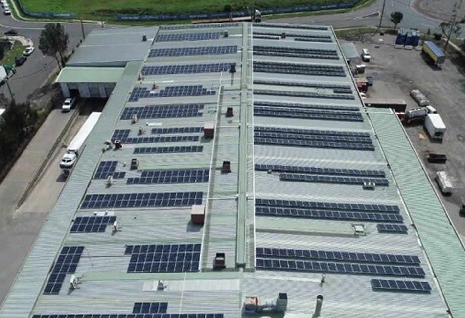 600kW solar panels