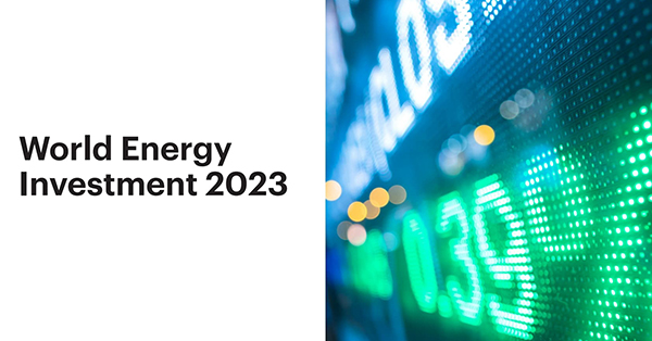Résumé d'AJPOWER sur « l'investissement énergétique mondial 2023 »