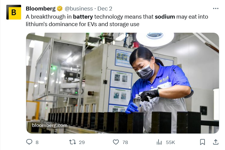 AJPOWER surveille l'évolution de l'industrie alors que le sodium défie le lithium dans la technologie des batteries